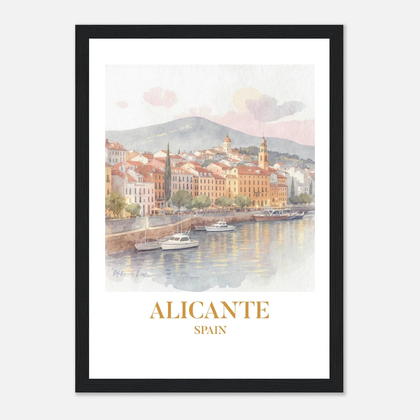 Alicante | Premium plakat | Treramme - DanielfotoPremium plakat i matt papirUten rammeA3 (29.7 x 42 cm)