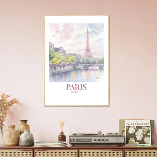 Paris | Premium plakat | Treramme - DanielfotoPremium plakat i matt papirUten rammeA2 (42 x 59.4 cm)