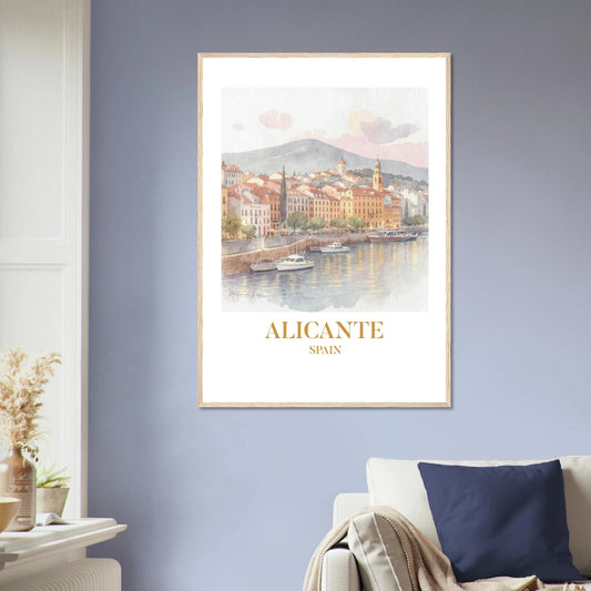 Alicante | Premium plakat | Treramme - DanielfotoPremium plakat i matt papirUten rammeA3 (29.7 x 42 cm)