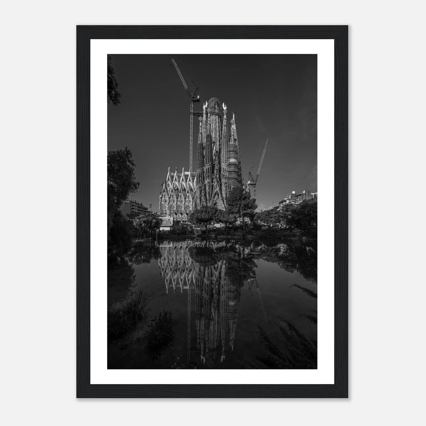 Sagrada Família | Premium plakat | Treramme - DanielfotoPremium plakat i matt papirUten rammeA2 (42 x 59.4 cm)