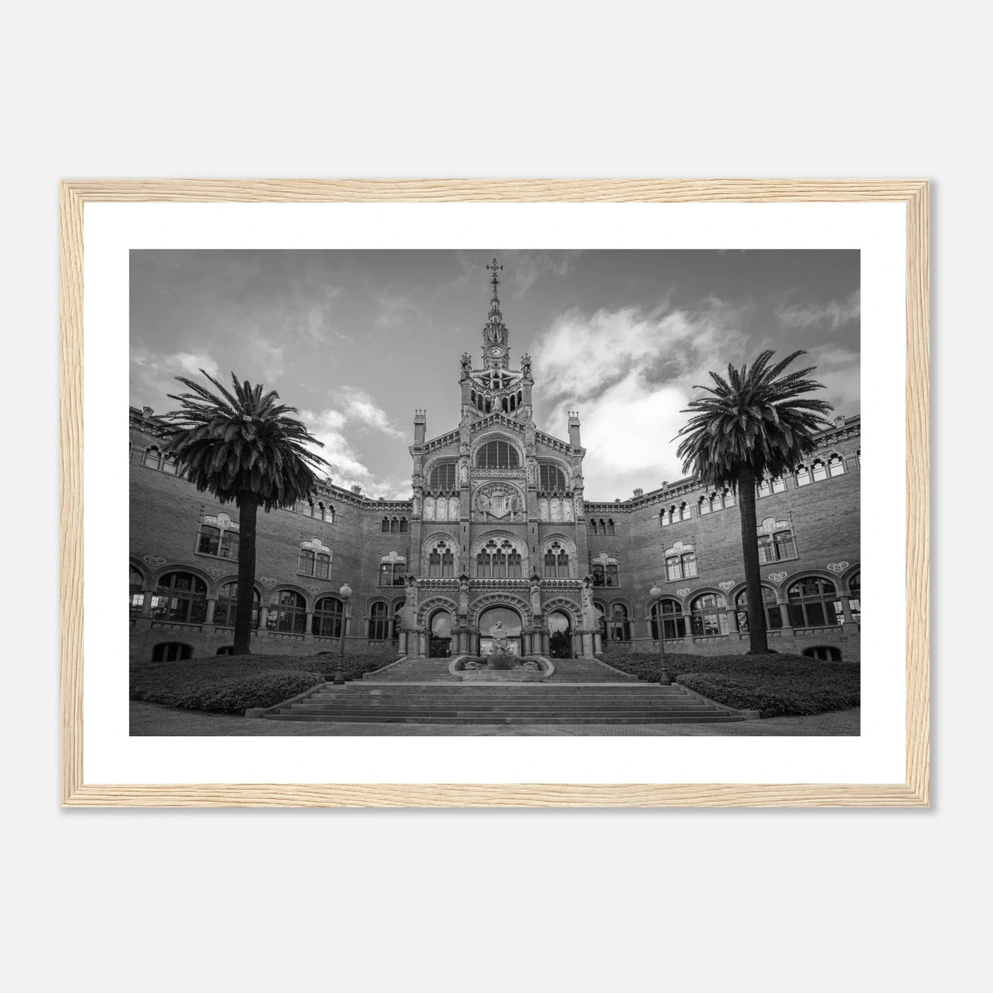 Hospital de Sant Pau i Barcelona | Premium plakat | Treramme - DanielfotoPremium plakat i matt papirUten rammeA3 (29.7 x 42 cm)