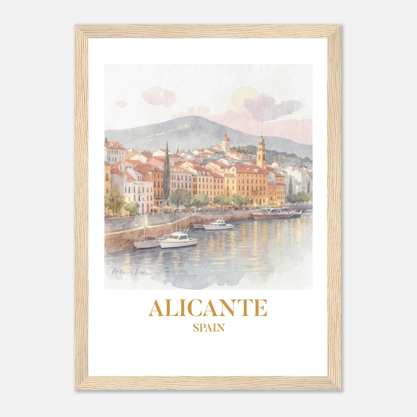 Alicante | Premium plakat | Treramme - DanielfotoPremium plakat i matt papirUten rammeA3 (29.7 x 42 cm)