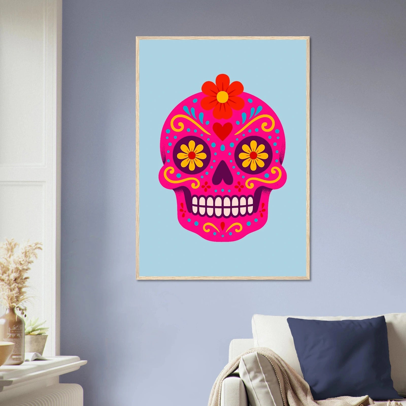 Sukkerskalle | Premium plakat | Treramme - DanielfotoUten ramme21x29.7 cm / 8x12"