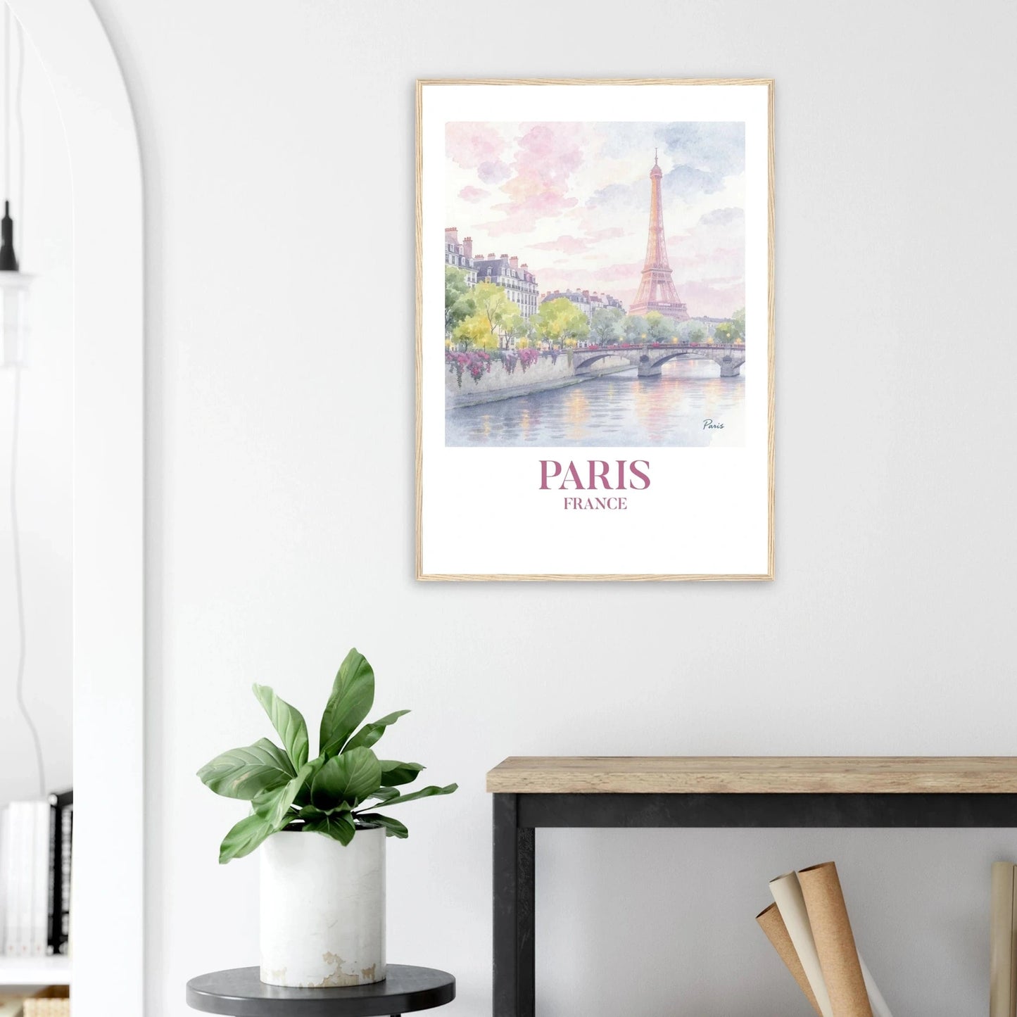 Paris | Premium plakat | Treramme - DanielfotoPremium plakat i matt papirUten rammeA2 (42 x 59.4 cm)