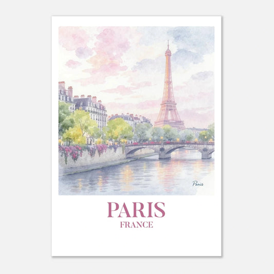 Paris | Premium plakat | Treramme - DanielfotoUten ramme21x29.7 cm / 8x12"