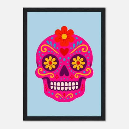 Sukkerskalle | Premium plakat | Treramme - DanielfotoSvart ramme21x29.7 cm / 8x12"