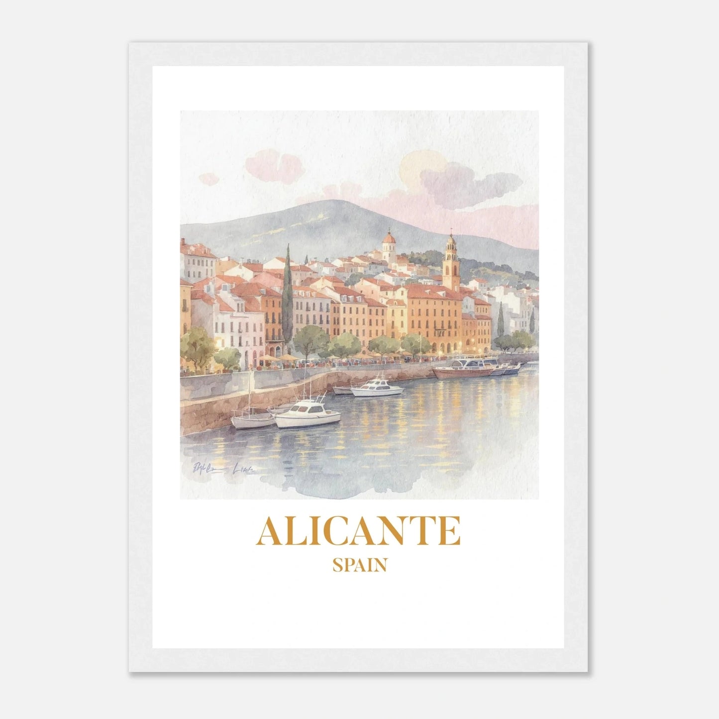 Alicante | Premium plakat | Treramme - DanielfotoPremium plakat i matt papirUten rammeA3 (29.7 x 42 cm)