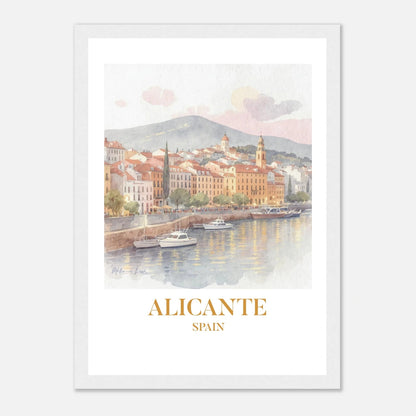 Alicante | Premium plakat | Treramme - DanielfotoPremium plakat i matt papirUten rammeA3 (29.7 x 42 cm)
