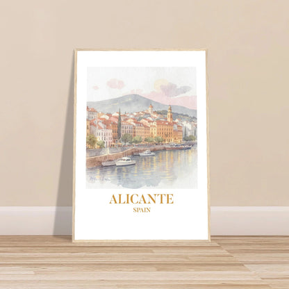 Alicante | Premium plakat | Treramme - DanielfotoPremium plakat i matt papirUten rammeA3 (29.7 x 42 cm)
