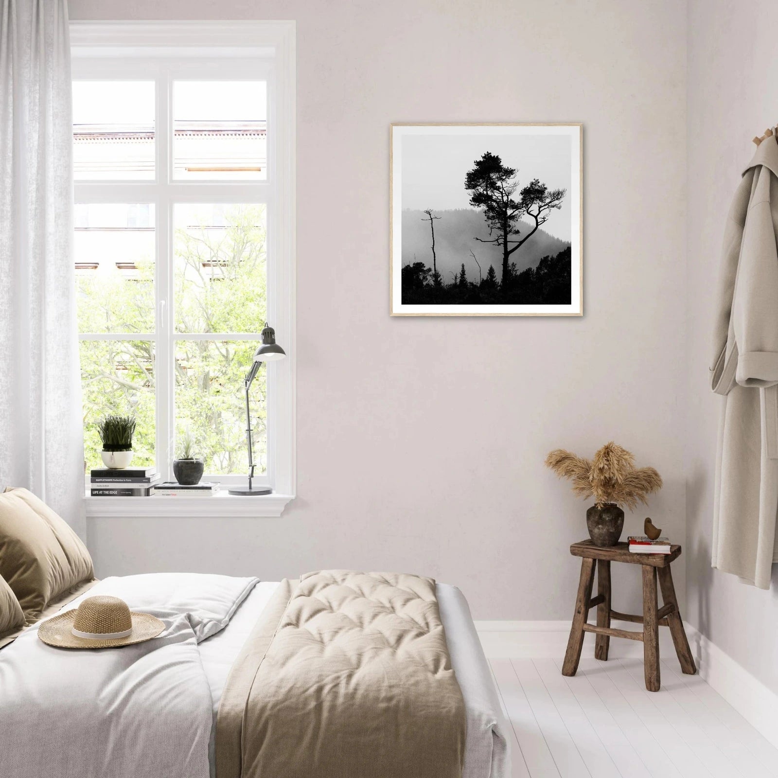 Tre i Hausdalen | Premium plakat | Treramme - Danielfoto70x70 cm / 28x28″Premium plakat i matt papir - 