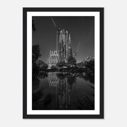 Sagrada Família | Premium plakat | Treramme - DanielfotoPremium plakat i matt papirUten rammeA2 (42 x 59.4 cm)