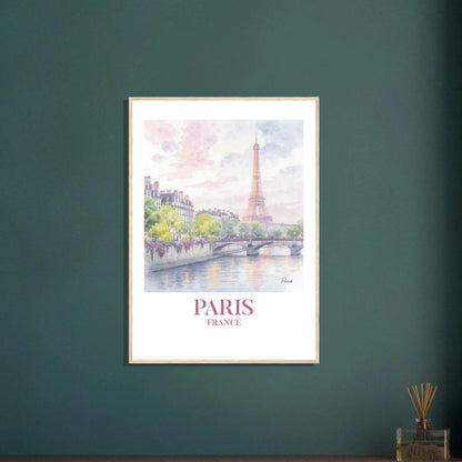 Paris | Premium plakat | Treramme - DanielfotoPremium plakat i matt papir med trerammeMørk treramme21x29.7 cm / 8x12"