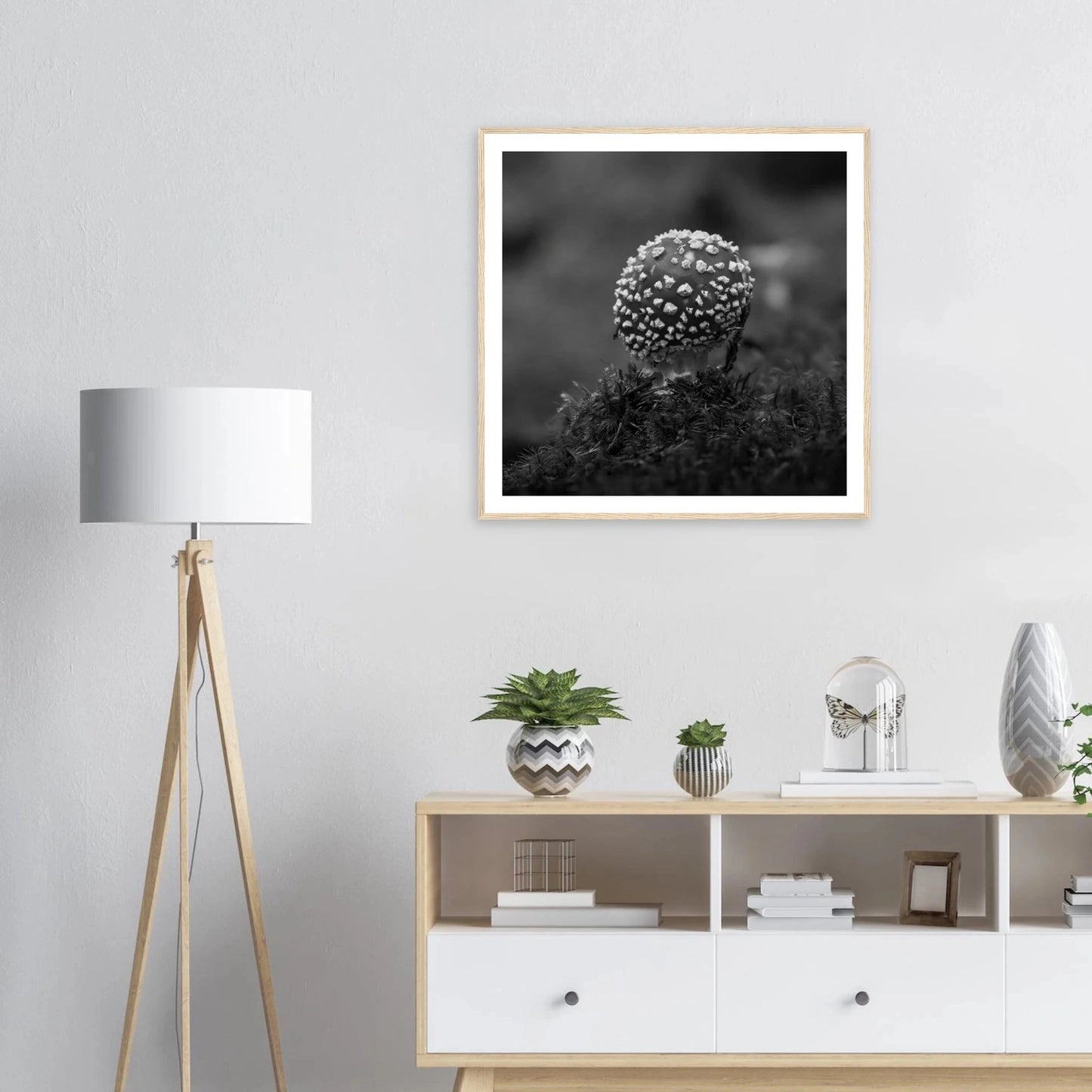 Fluesopp i Hardanger | Premium plakat | Treramme - Danielfoto30x30 cm / 12x12″Premium plakat i matt papir - 