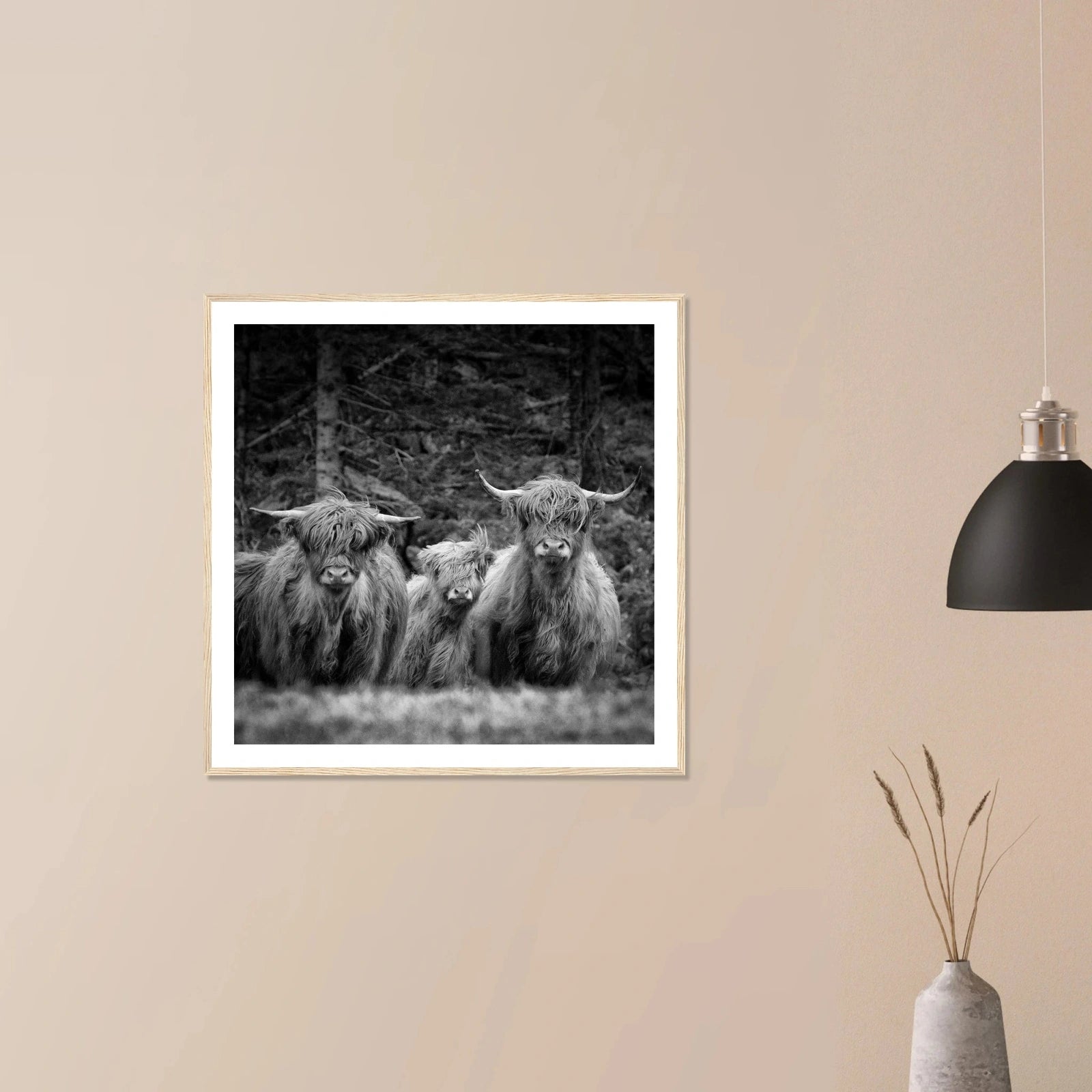 Sjøhus ved Lykling på Bømlo | Premium plakat i matt papir med treramme - Danielfoto50x50 cm / 20x20″Premium plakat i matt papir - 