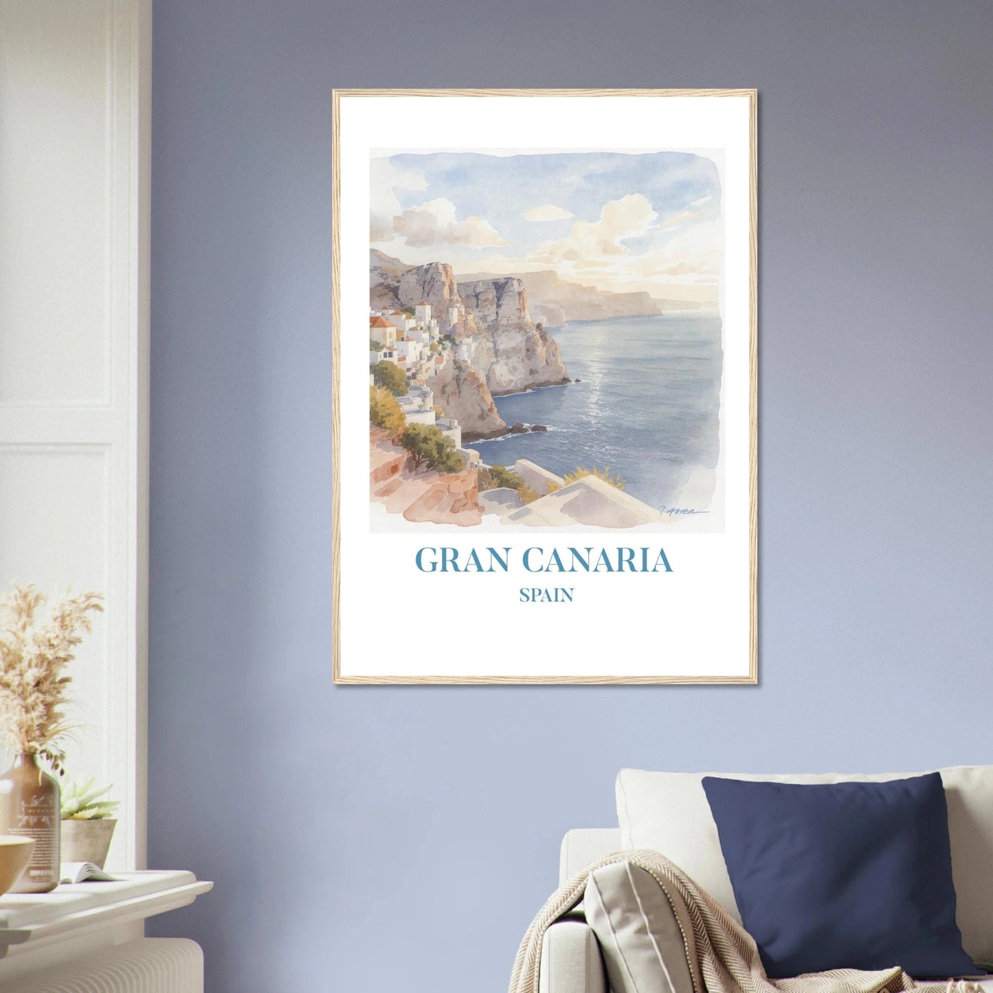 Gran Canaria | Premium plakat | Treramme - DanielfotoA2 (42 x 59.4 cm)Premium plakat i matt papir - 