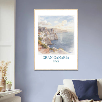 Gran Canaria | Premium plakat | Treramme - DanielfotoA2 (42 x 59.4 cm)Premium plakat i matt papir - 