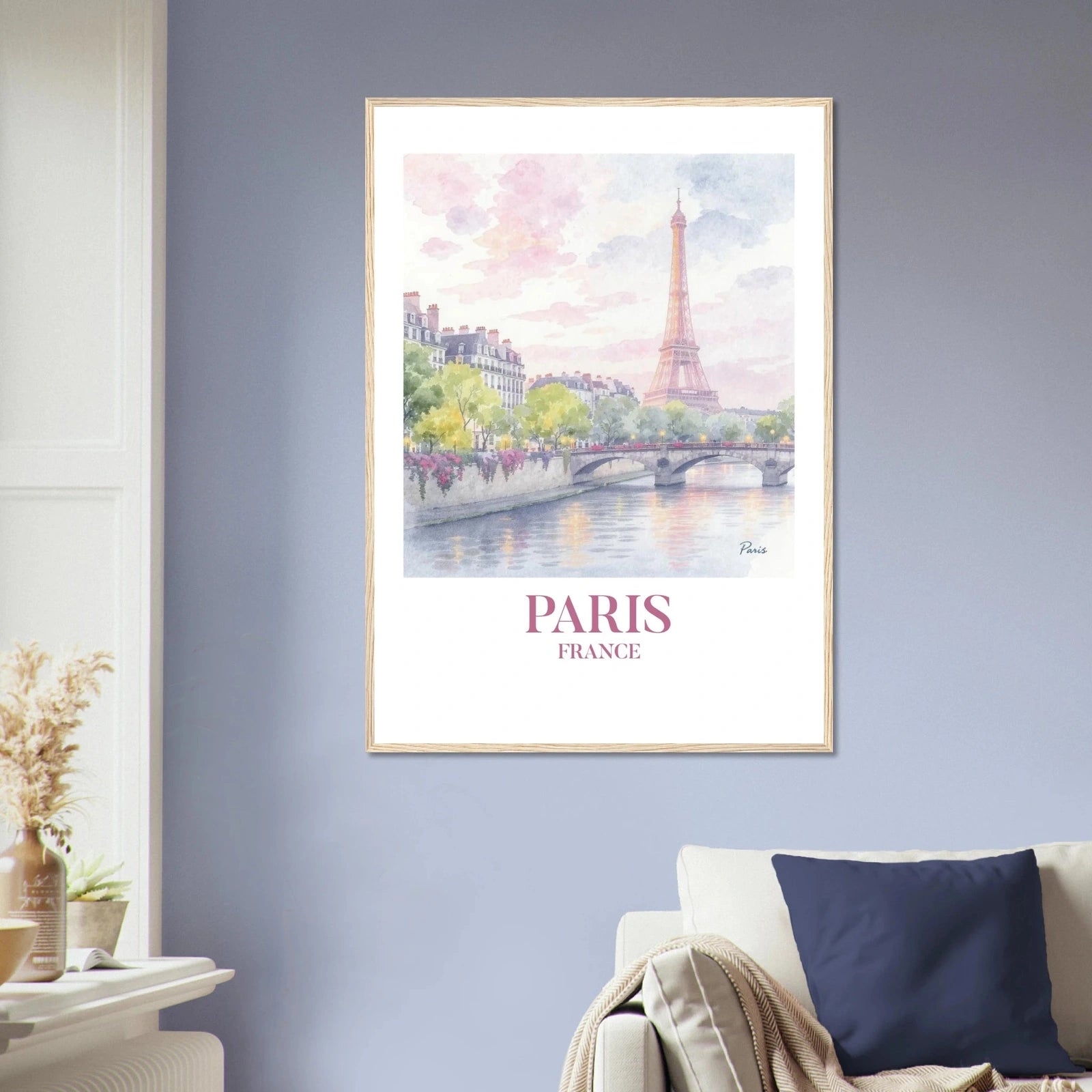 Paris | Premium plakat | Treramme - DanielfotoPremium plakat i matt papirUten rammeA2 (42 x 59.4 cm)