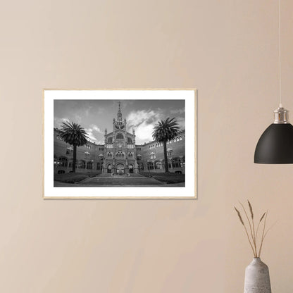 Hospital de Sant Pau i Barcelona | Premium plakat | Treramme - DanielfotoPremium plakat i matt papir med trerammeHvit ramme21x29.7 cm / 8x12"