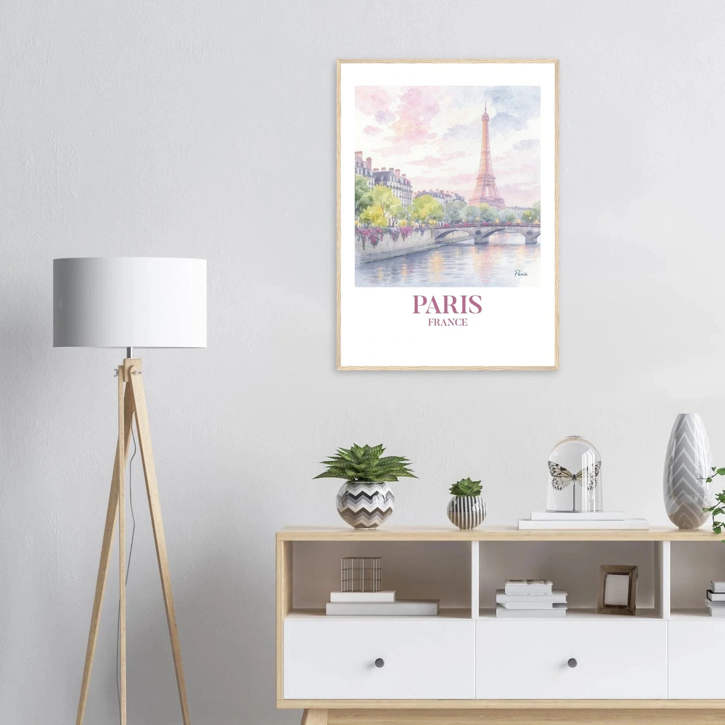 Paris | Premium plakat | Treramme - DanielfotoPremium plakat i matt papir med trerammeTreramme21x29.7 cm / 8x12"