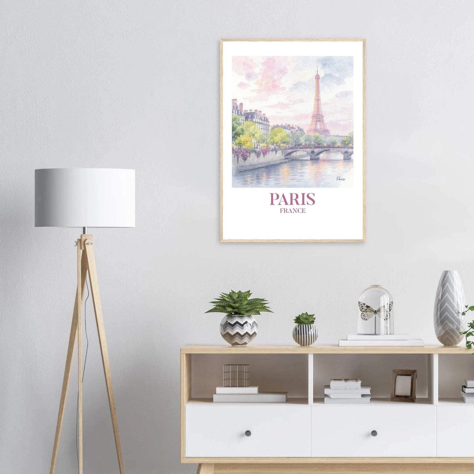 Paris | Premium plakat | Treramme - DanielfotoPremium plakat i matt papir med trerammeTreramme21x29.7 cm / 8x12"
