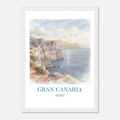 Gran Canaria | Premium plakat | Treramme - DanielfotoA2 (42 x 59.4 cm)Premium plakat i matt papir - 