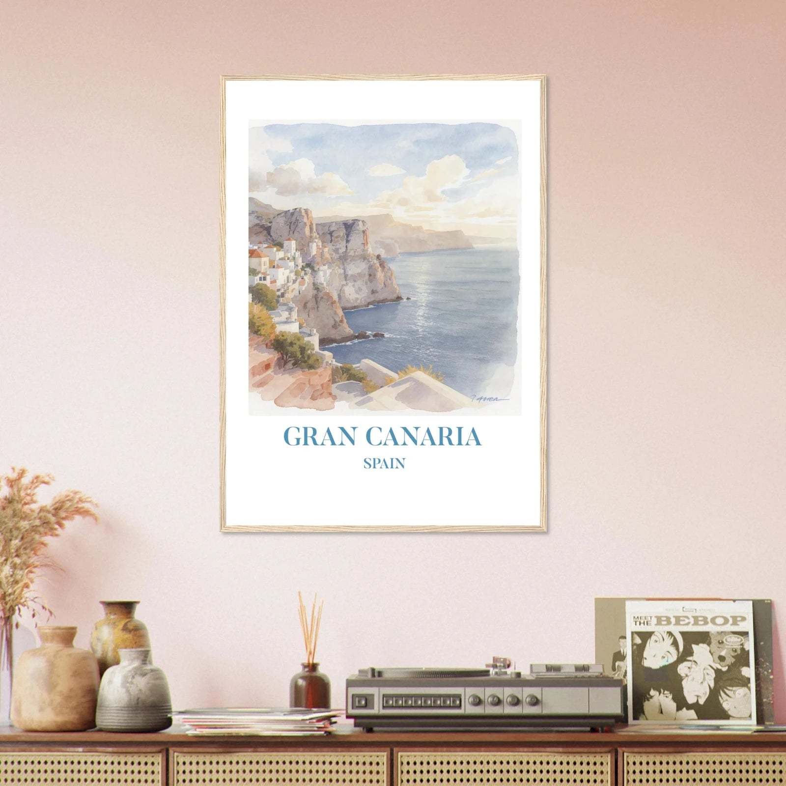 Gran Canaria | Premium plakat | Treramme - DanielfotoA2 (42 x 59.4 cm)Premium plakat i matt papir - 