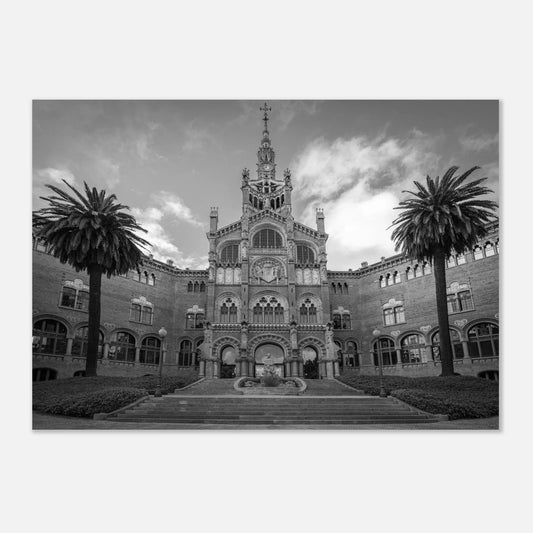 Hospital de Sant Pau i Barcelona | Premium plakat | Treramme - DanielfotoUten ramme21x29.7 cm / 8x12"