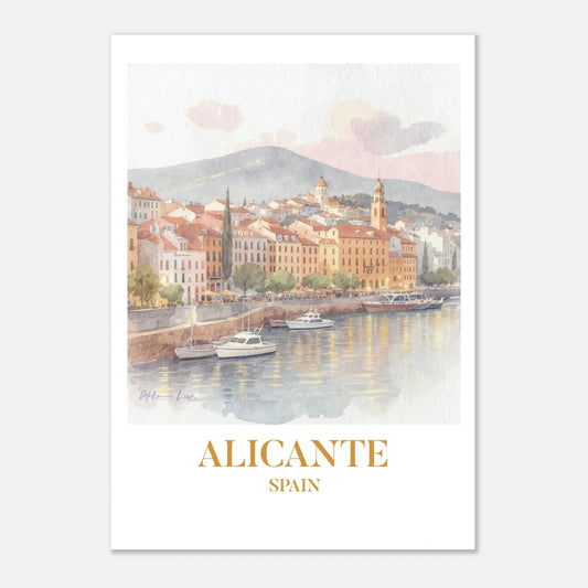 Alicante | Premium plakat | Treramme - DanielfotoUten ramme21x29.7 cm / 8x12"