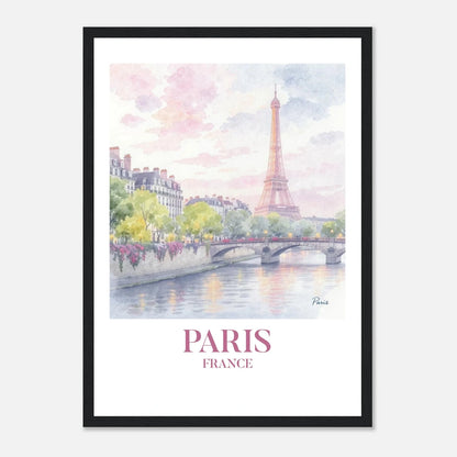 Paris | Premium plakat | Treramme - DanielfotoPremium plakat i matt papir med trerammeTreramme21x29.7 cm / 8x12"