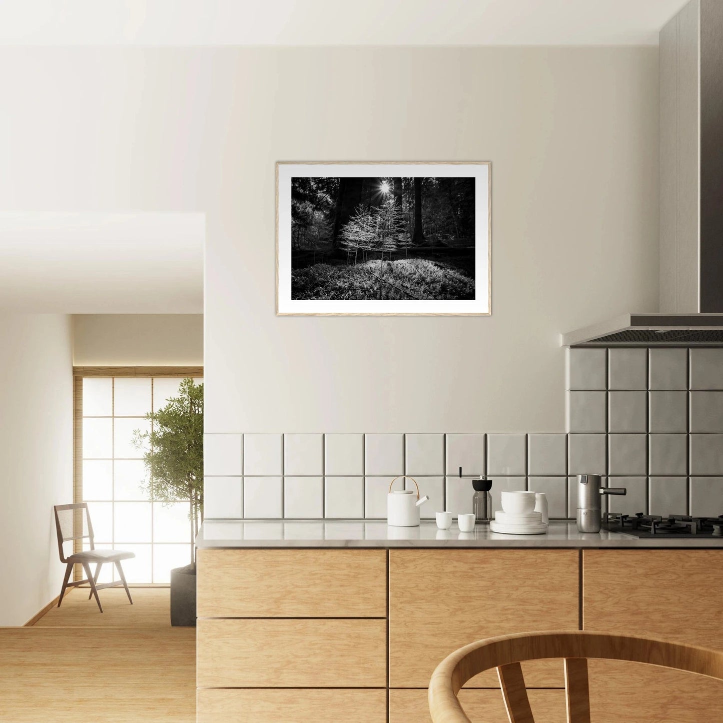 Miniatyrskog – Arboretet i Bergen | Premium plakat | Treramme - DanielfotoPremium plakat i matt papir med trerammeTreramme21x29.7 cm / 8x12"