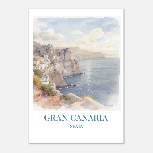 Gran Canaria | Premium plakat | Treramme - DanielfotoUten ramme21x29.7 cm / 8x12"