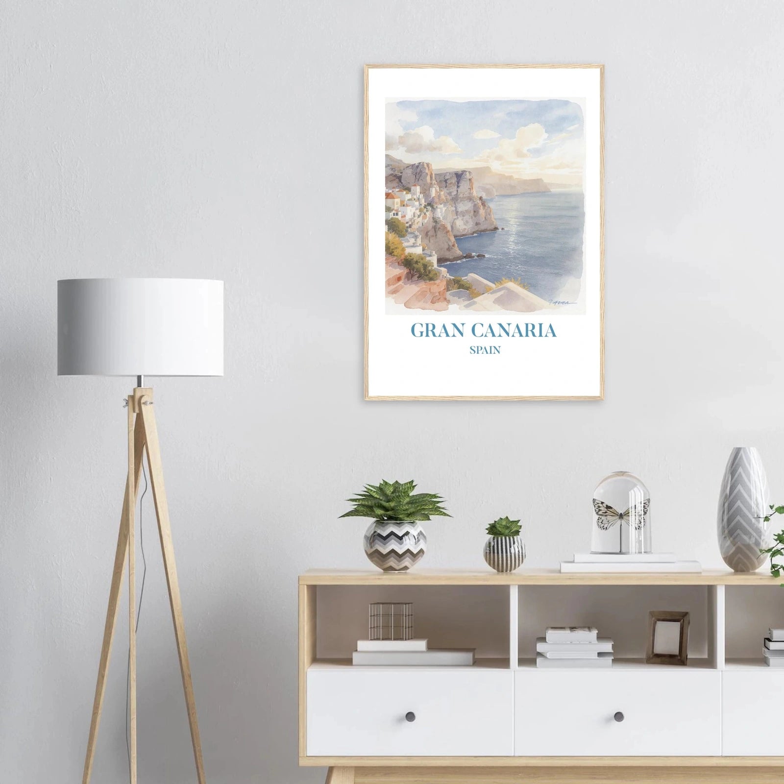 Gran Canaria | Premium plakat | Treramme - DanielfotoA2 (42 x 59.4 cm)Premium plakat i matt papir - 