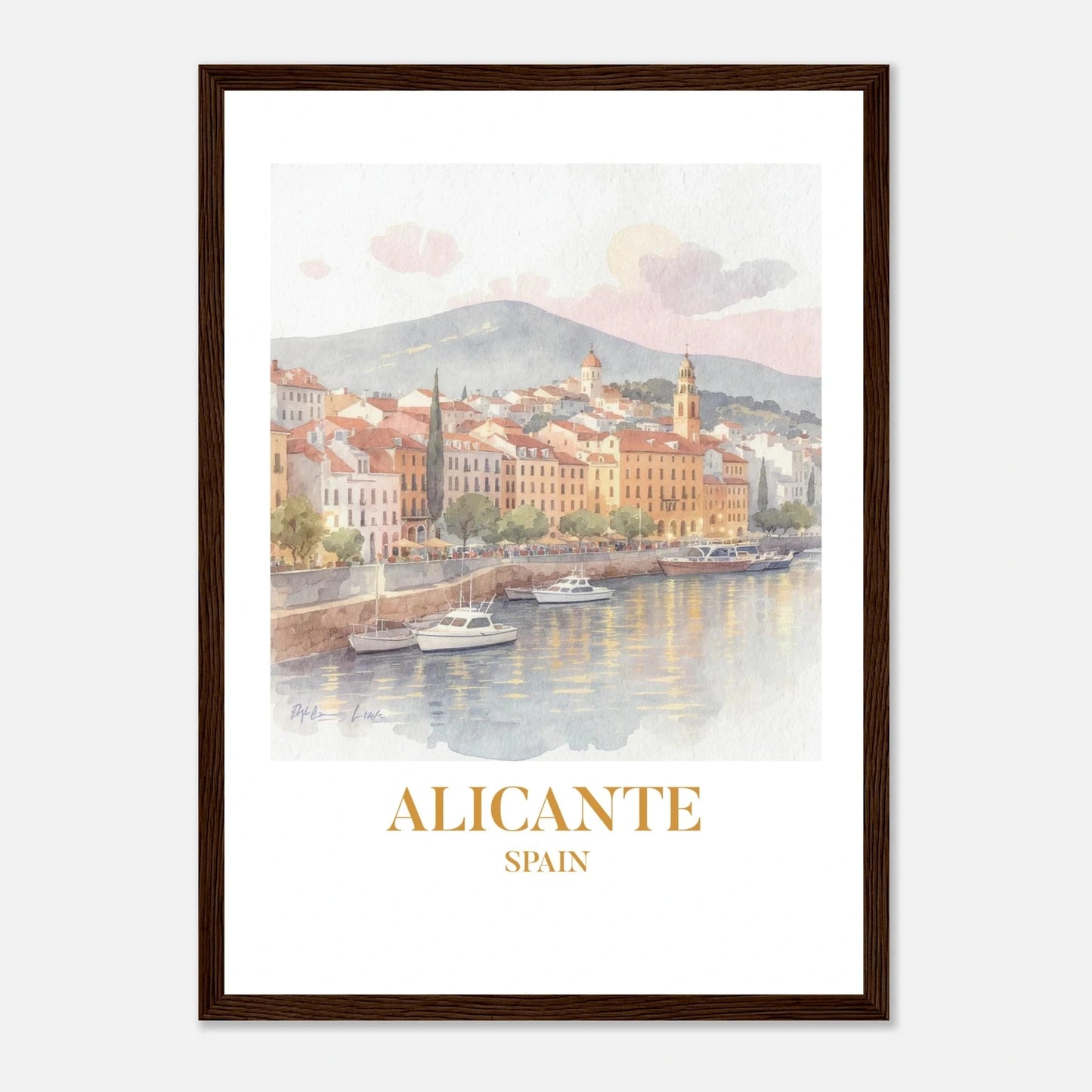 Alicante | Premium plakat | Treramme - DanielfotoPremium plakat i matt papirUten rammeA3 (29.7 x 42 cm)