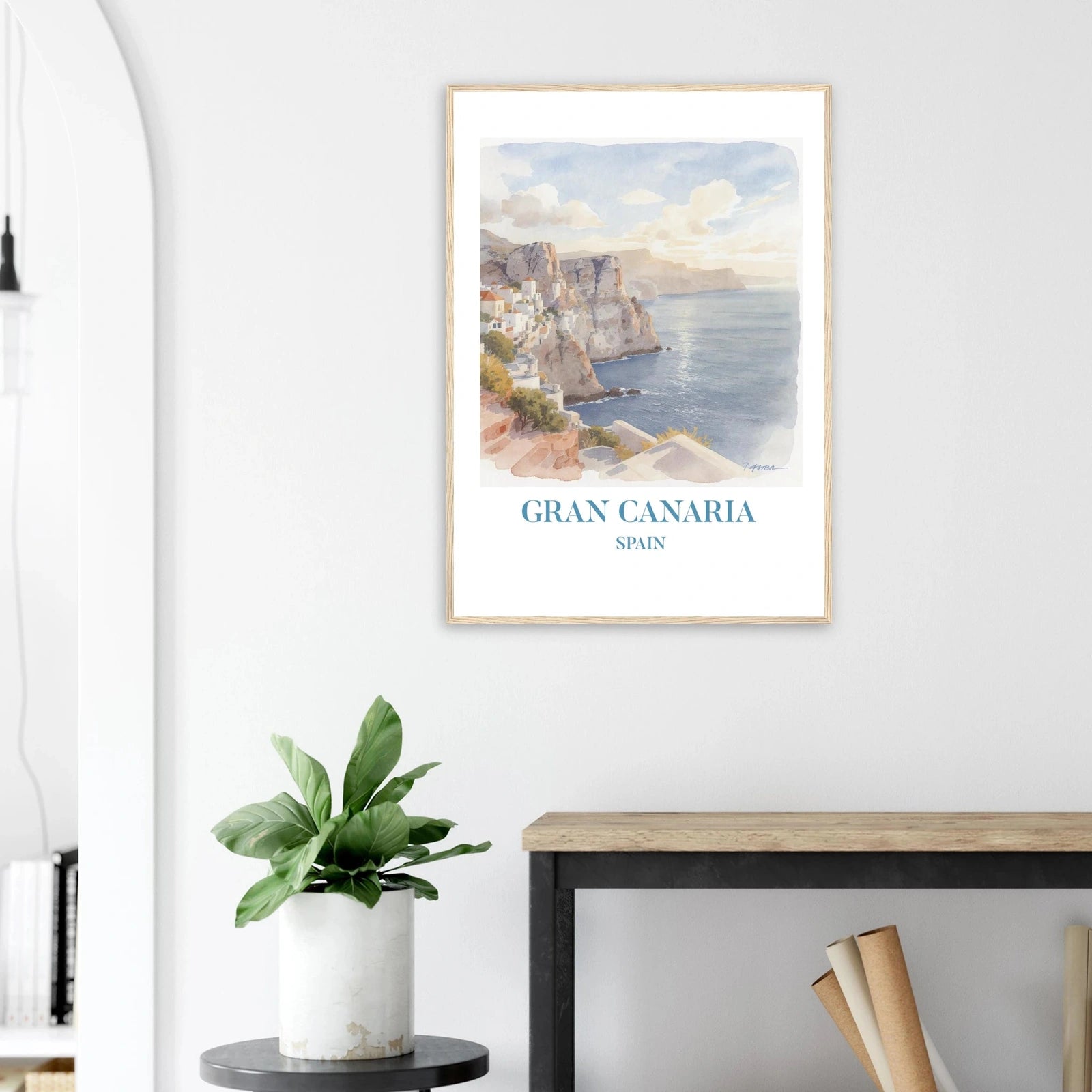 Gran Canaria | Premium plakat | Treramme - DanielfotoA2 (42 x 59.4 cm)Premium plakat i matt papir - 