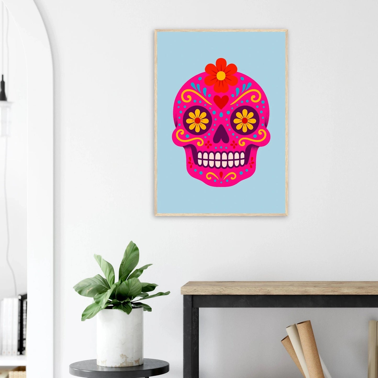 Sukkerskalle | Premium plakat | Treramme - DanielfotoUten ramme21x29.7 cm / 8x12"