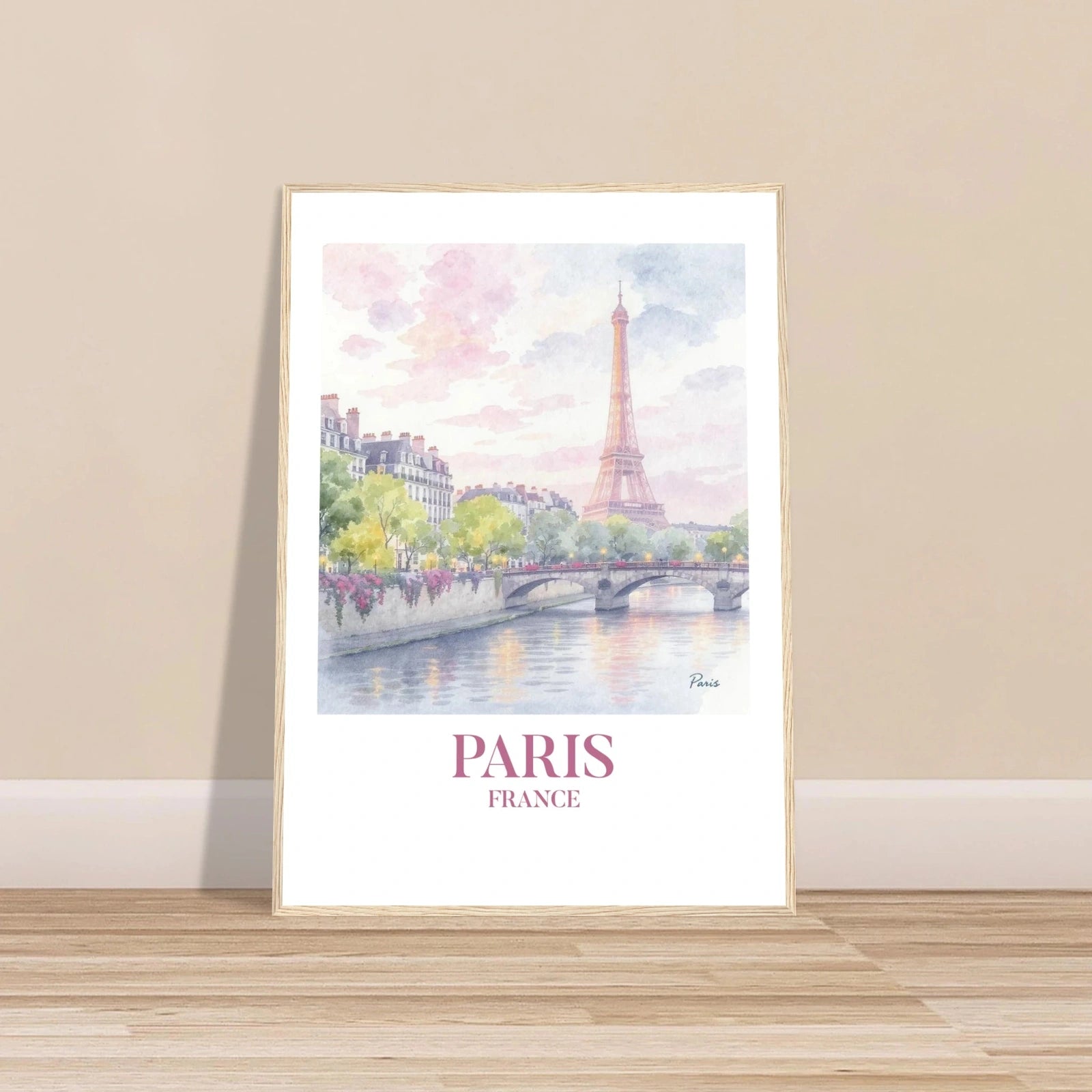 Paris | Premium plakat | Treramme - DanielfotoPremium plakat i matt papirUten rammeA2 (42 x 59.4 cm)