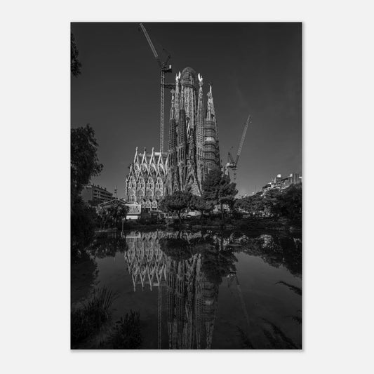 Sagrada Família | Premium plakat | Treramme - DanielfotoUten ramme21x29.7 cm / 8x12"