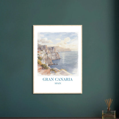 Gran Canaria | Premium plakat | Treramme - DanielfotoA2 (42 x 59.4 cm)Premium plakat i matt papir - 