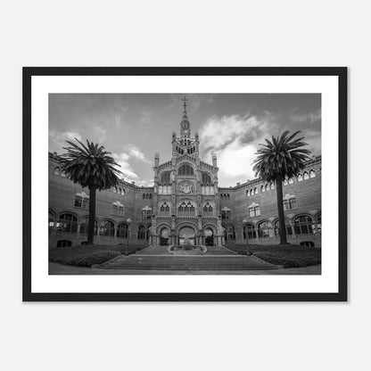 Hospital de Sant Pau i Barcelona | Premium plakat | Treramme - DanielfotoPremium plakat i matt papir med trerammeSvart ramme21x29.7 cm / 8x12"