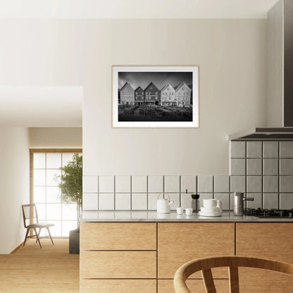 Bryggen i Bergen | Premium plakat | Treramme - Danielfoto21x29.7 cm / 8x12"Uten ramme
