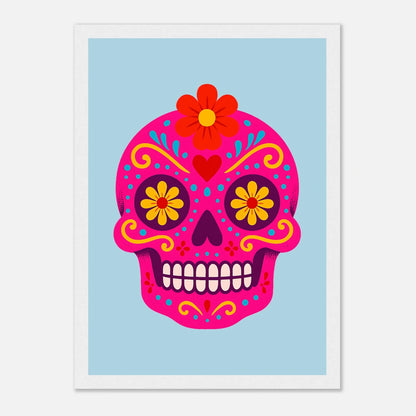 Sukkerskalle | Premium plakat | Treramme - DanielfotoHvit ramme21x29.7 cm / 8x12"